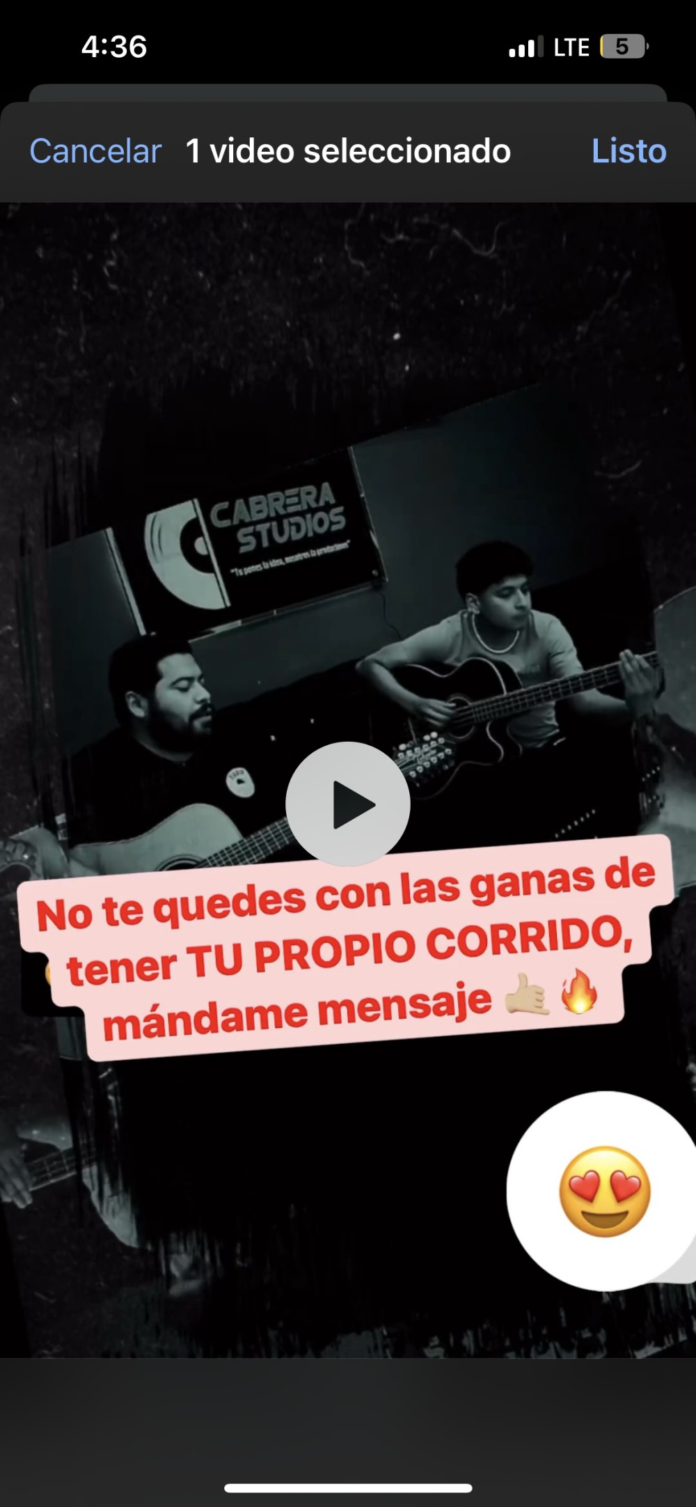 Quieres un corrido personalizado? 